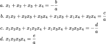 Jumlah dan hasil kali akar polinomial. Hubungan Akar Akar Polinom Dengan Koefisien Polinom