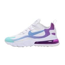 Nike Women S Air Max 270 React Sneaker Style At6174 102 White Gradient Light Blue Green Women S Size 8 Us 100 Authentic Nike Air Max Nike Air Max 270
