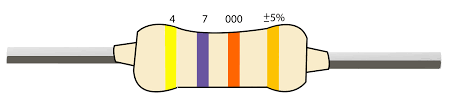 Resistor Color Codes Finding Resistor Values