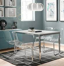 Easy to remove for cleaning. Torsby Table Chrome Plated High Gloss White Ikea