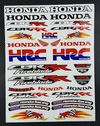 Honda Hrc Woody Racing Motorcycle Stickers Fairing Tank Decals Cbr1000rr Cbr600rr Cbr Rr Motorbike Laminated Motorcycle Stickers Honda Racing Stickers