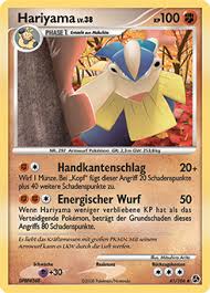 Knockout pokemon coloring pictures 02! Hariyama Epische Begegnungen Sammelkarten Datenbank Pokemon De