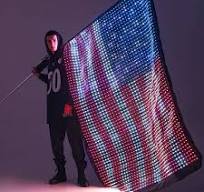 Smart Light Up Flag with 2520 LEDs _H38