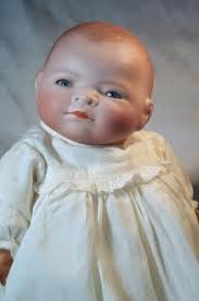 Antique Bye-lo Baby, Grace Storey Putnam, Sleep eyes, Composition, cloth,  14"