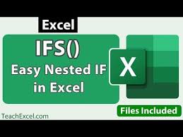 Ifs Function Excel Easy Nested If Statements In Excel Youtube In 2020 Excel Tutorials Excel Statement