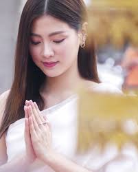 thai after 10 years, mario maurer and baifern will be reuniting on a new thai movie laser candy! Baifern At The Laser Candy Movie Blessing Ceremony Baifern Pimchanok Beautiful Face Mark Prin