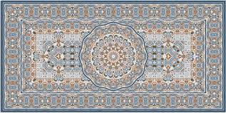 Doch wenn du etwas frischen wind möchtest, kannst du im. Teppichlaufer Kuchenlaufer Teppich Perser Ornamente Blau Orange Waschbar 60x120 Cm Kaufen Matches21