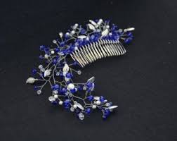 Royal blue hair accessories for a wedding royal blue wedding. Something Blue Hair Comb Royal Blue Bridal Comb Blue Wedding Etsy In 2020 Blue Hair Accessories Blue Wedding Headpiece Blue Wedding Hair