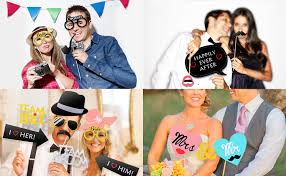 Then, attach it to the poles with. Amazon Com Wedding Photo Booth Props Kit Konsait Bridal Shower Photo Booth Prop With Wooden Dowels For Wedding Shower Party Supplies 52 Counts Kitchen Dining