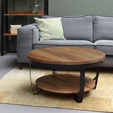 brix ronde salontafel mark mango staal kleur zwart sohome ronde salontafel salontafel koffietafel