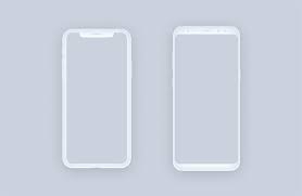 Download Clean And Minimal Mockups Figma Iphone X Samsung S8 Freebiesui