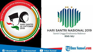Maybe you would like to learn more about one of these? Tema Dan Logo Resmi Hari Santri Nasional 2019 Download Di Sini Versi Kemenag Dan Nu Png Jpg Tribun Sumsel