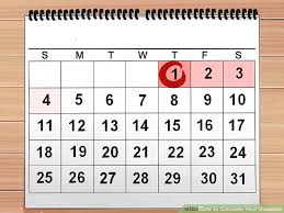 Example Of Ovulation Calendar Lamasa Jasonkellyphoto Co