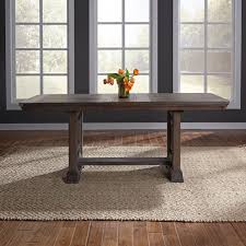 Classic Industrial Aged Oak Trestle Dining Room Table Artisan Prairie Rc Willey Furniture Store Dining Room Table Trestle Dining Tables Dining Table