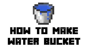 You can craft a bucket at. Minecraft How To Make Water Bucket Youtube