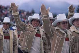 Who Knew 11 Olympics Uniforms Created By Famous Fashion Designers Fashion Designers Famous Famous Fashion Olympics Costume