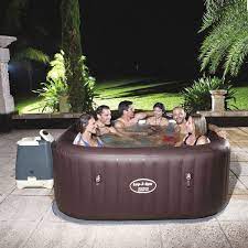 Gigantic Lay Z Spa Maldives Heated Hot Tub Spa Massage Built In Led 8 Hydro Jets 140 Jets Piscine Vasche Idromassaggio Vasca Idromassaggio Da Esterno