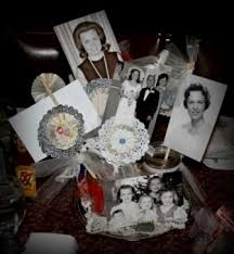 Table 70th Birthday Party Ideas For Mom My Crafty Adventures 70th Birthday Parties 70th Birthday Vintage Birthday Parties