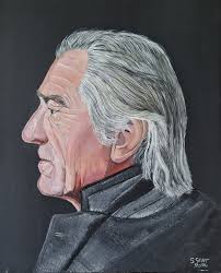 Robert De Niro my latest painting. #art #robertdeniro
