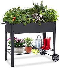 See more ideas about raised garden beds, garden beds, raised garden. Foyuee Raised Planter Box With Legs Outdoor Elevated Garden Bed On Wheels For Vegetables Flower Herb Patio Amazon Ae Patio Lawn Garden