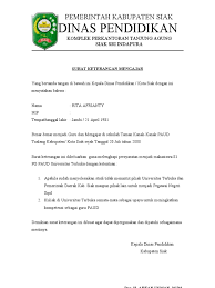Bagaimana melihat contoh surat dinas yang benar sesuai formatnya? Surat Keterangan Mengajar