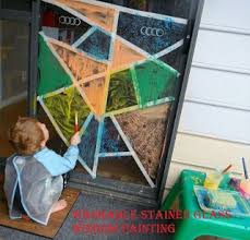 Window Painting Washable Stained Glass Glass Window Art Stain Glass Window Art Glass Painting