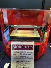 Morpheus Resin 3d Printer With New Lips Technology Unveiled At Inside 3d Printing Seoul 3d Printer Printer 3d Printing Art