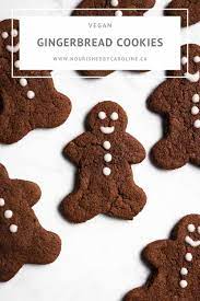 Vegan Gingerbread Cookies Nourished By Caroline Recipe Vegan Gingerbread Vegan Gingerbread Cookies Gingerbread Cookies