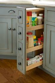 2 large storage areas behind both the upper and lower framed doors, featuring two fully. Slim Pantry Cabinet Ideas On Foter