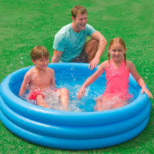 Intex Recreation 58426ep Crystal Blue Pool Check Out This Great Product It Is Amazon Affiliate Link Inflatable Pool Plastic Kids Pool Inflatable Pool Toys