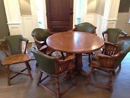 We offer professional casino poker tables, but also poker tables for private homegames.you find poker mats and poker felts as well. Romweber Viking Oak Nordic Dining Set Table And Chairs 6 On Popscreen