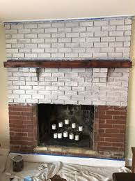 Browse our variety of paint colors—find the supplies needed for any paint job Whitewash Painted Brick Fireplace Hometalk