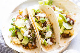 Pour dressing over vegetables and fruit; Tilapia Fish Tacos With Pineapple Salsa 30 Min Dinner Recipe