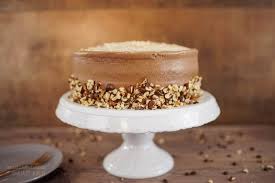 Haselnuss Latte Macchiato Torte Mit Nutellacreme Torten Haselnuss Sally Kuchen