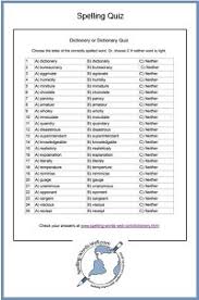 Dictionery Or Dictionary Try This Fun Quiz