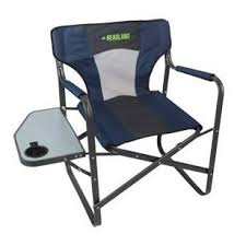 Headland Deluxe Director S Chair With Side Table Chair Outdoor Chairs Camping Chairs