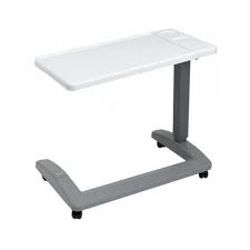 Overbed Hospital Table Bed Adjustable Over Wheelchair Tray Rolling Medical Chair Hospital Table Medical Office Design Medical Office