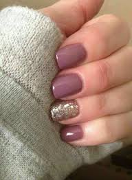 Nice Purple Hue East Boston Unas De Gel Unas De Invierno Mauve Nails Nail Colors Trendy Nails