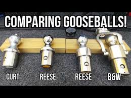 Maybe you would like to learn more about one of these? Comparing Gooseballs Hitches Why And What I Use Reese B W And Curt Youtube