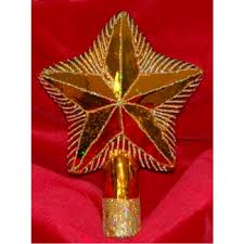 Star Tree Topper Glass Hand Personalized Christmas Ornaments By Russell Rhodes