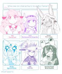 Six Fanarts! V2 — Weasyl HD phone wallpaper