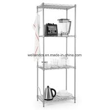 3.5 out of 5 stars with 174 ratings. Small 4 Tiers Adjustable Kitchen Storage Rack Light Duty Steel Tube Wire Shelving Unit China Kitchen Storage Unit And Small Kitchen Rack Price Made In China Com