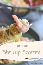 No Wine Easy Shrimp Scampi Recipe Recipe Easy Shrimp Scampi Easy Shrimp Scampi Recipe Easy Shrimp