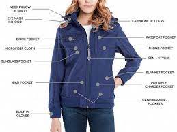 This Multi Pocket Travel Jacket Is An All In One Solution To Streamline A Trip And Keep Everything You Might Need At Hand Travel Jacket Bomber Jacket Clothes
