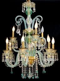 Murano Glass Chandelier Aqua Green Color Lot 1235 Murano Glass Chandelier Glass Chandelier Beautiful Chandelier