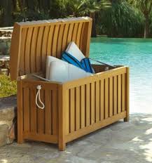New teak wood pool storage collection. Storage For Outdoor Living Spaces Pamela Hope Designs