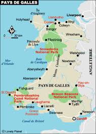Angleterre vs pays de galles. Carte Pays De Galles Plan Des Sites Incontournables Lonely Planet