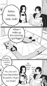 Uchiha Family Naruto Cute Naruto Shippuden Anime Naruto Funny