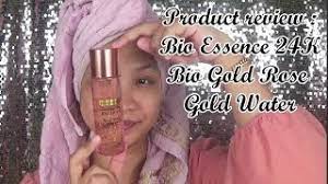 Cleanser, toner, serum, essence, ampoule…woah, calm down! Product Review Bio Essence 24k Bio Gold Rose Gold Water Youtube