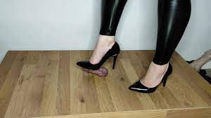 High Heel Cock Trample Cockbox Cum